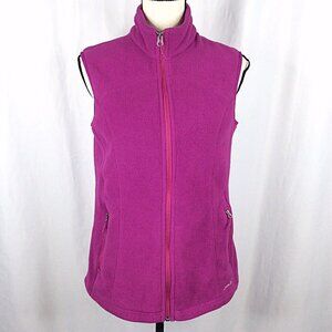 Eddie Bauer Women's Polartec Fleece Vest Size Medium